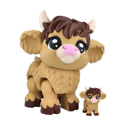 Velká kráva + mimi