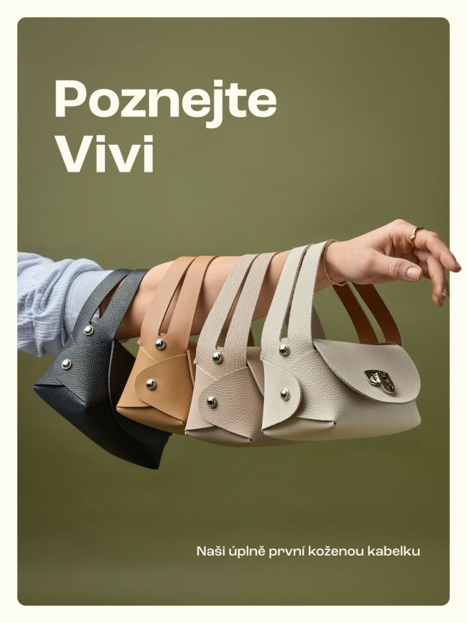 Už jste stihli omrknout naši novou koženou krásku Vivi? Vaše první reakce nám v dílně udělaly obrovskou radost! 🥹🌸 Dneska...