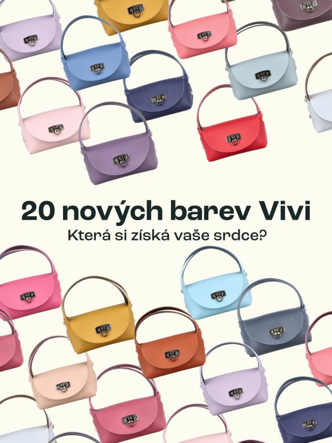 Tak dlouho jste nám psali, že by to chtělo nové letní barvy pro koženou kabelku Vivi, až jsme se u nás v dílně prostě...