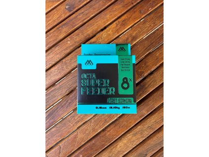 Mikado Octa Super Feeder Braid 8x 0,16 mm 13,1 kg 150m pletená šňůra (nové)