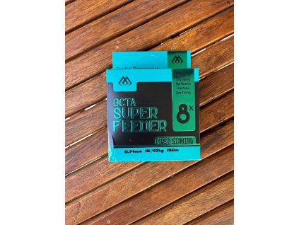 Mikado Octa Super Feeder Braid 8x 0,14 mm 10,4 kg 150m pletená šňůra (nové)