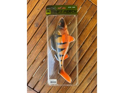 Mikado MFT Perch 16cm 56g Gold Perch gumová nástraha (nová)