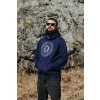 Mikina CÍTÍM RYBU V KOULÍCH navy modrá (Unisex)