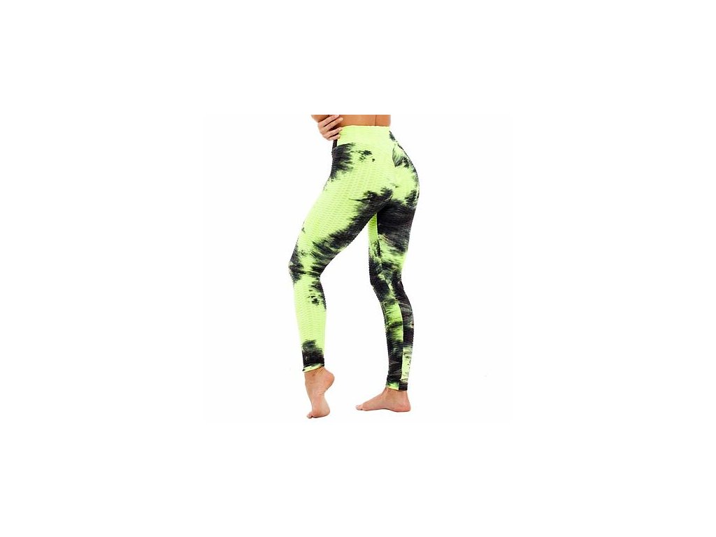 Yoga Color sportovní legíny žlutá velikost oblečení L