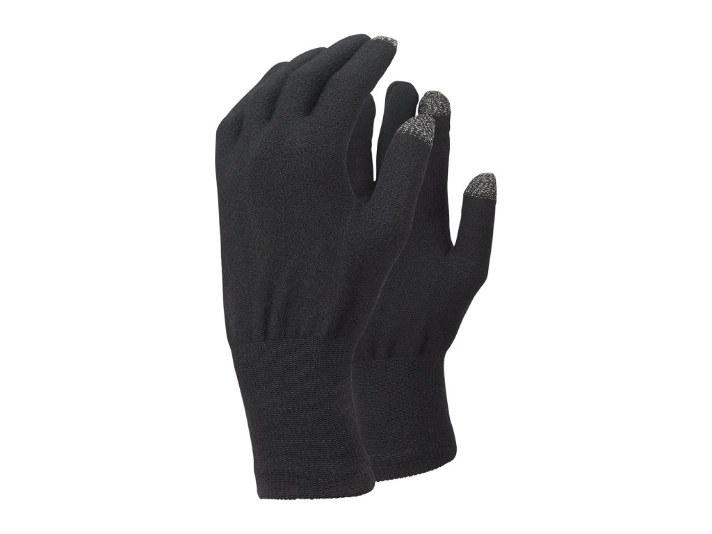 TREKMATES MERINO TOUCH gloves black Type: L