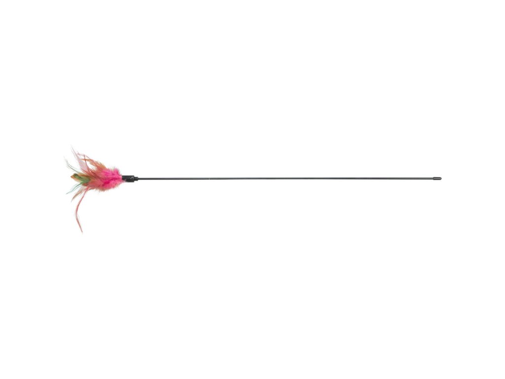 Lure with colored feathers 50cm