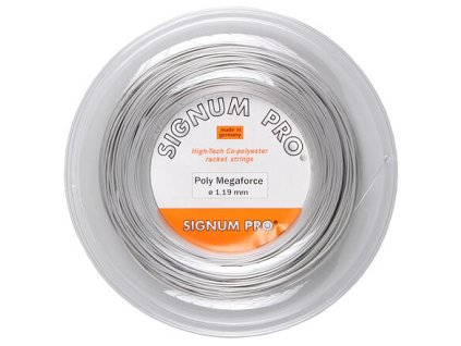 Poly Mega Force tennis string 200 m diameter 1.24