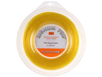 Poly Speed Spin tennis string 200 m diameter 1.33