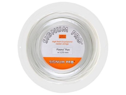 Poly Plasma Pure tennis string 200 m diameter 1.23