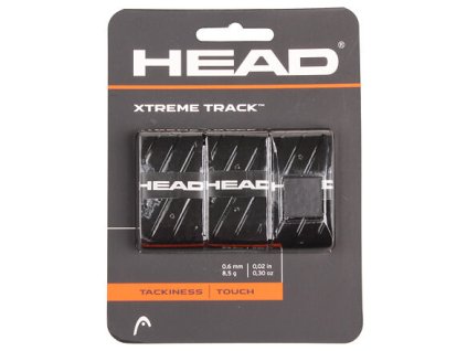 Grubość opasania chwytu XtremeTrack 0,6 mm, czarne, opakowanie 3 szt