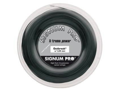 Outbreak tennis string 200 m diameter 1.24