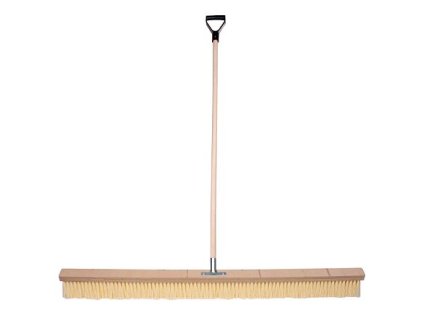 Three-row clay brush with handle 140 variant 19427