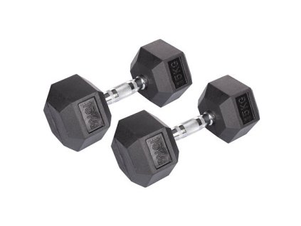 Hantle Hex Rubber 1 para, waga 15 kg