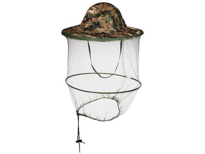 Complex hat with mosquito net variant 38955