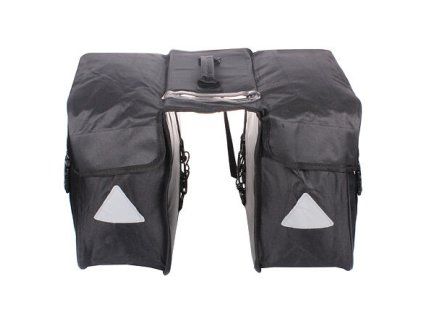 Doppelte Doppeltragetasche schwarze Variante 39042