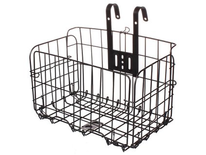 Koszyk Solidny kosz na kierownicę, wersja czarna 39777