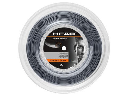 Lynx Tour tennis string 200 m gray diameter 1.25