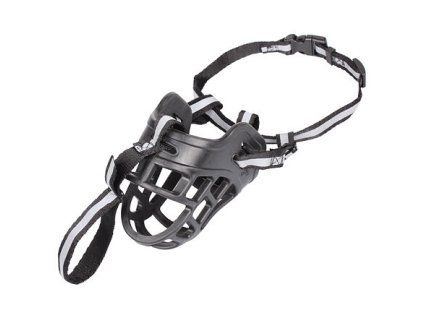 Muzzle náhubek pro psy černá rozměr č. 4
