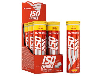 Isodrinx Tabs 12 tabletek o smaku cytrynowym