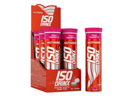 Isodrinx Tabs 12 tabletek o smaku malinowym