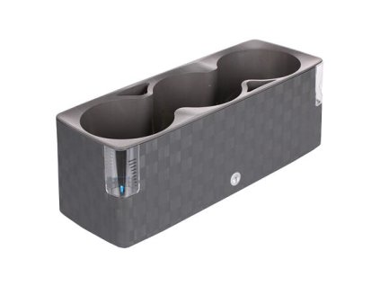 Chậu hoa tự tưới nước Cobble Trio phiên bản than antraxit 41050