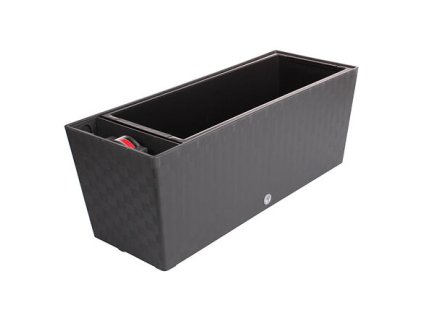 Hộp đựng nước tự tưới tối cao than antraxit dài 75 cm