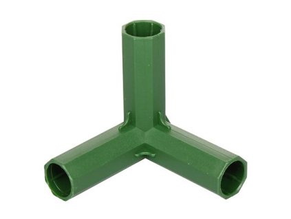 Pipe Buckle Corner spojka pre záhradné tyče priemer 11 mm