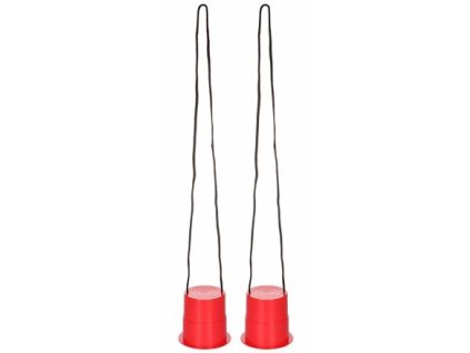 Steppers mini stilts red version 43378