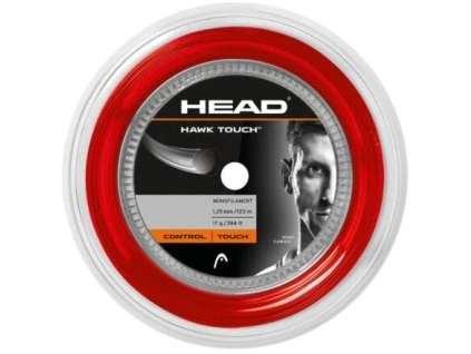 Hawk Touch Tennissaite 120 m rot Durchmesser 1,25