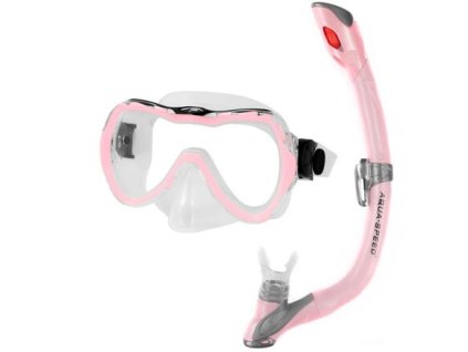 Enzo+Evo dětský potápěčský set růžová varianta 24444