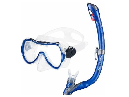 Bộ đồ lặn trẻ em Enzo+Evo màu xanh đậm. biến thể 27062