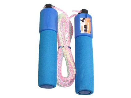 Dây nhảy JR 33 có bộ đếm, màu xanh lam có thể điều chỉnh độ dài 25263