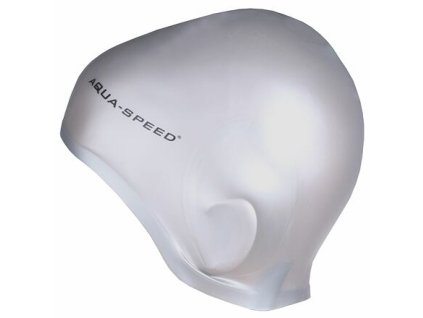 Czepek pływacki z uszami, wersja srebrna 27152