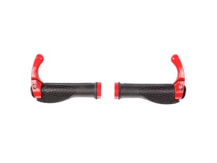 Horn-Fahrradgriffe, rote Version 39779