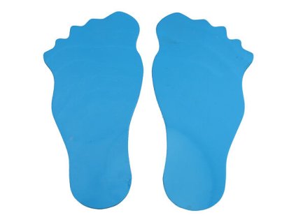 Feet marker on the floor blue package 1 pair