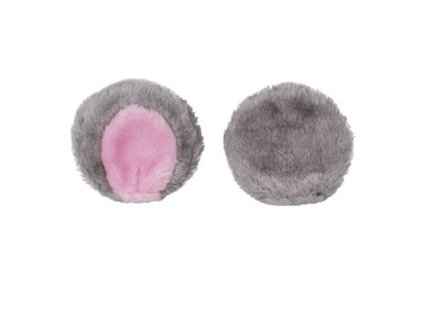 Funny Kit dekorace na přilbu růžová-šedá varianta 40443