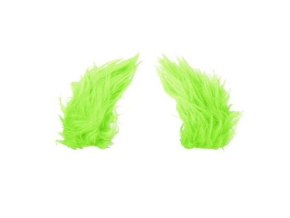 Funny Kit dekorace na přilbu fluo zelená varianta 40444