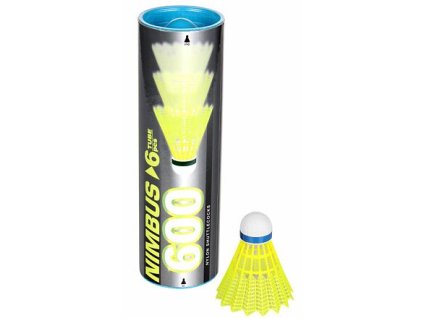Nimbus 600 badminton balls blue tube package 6 pcs