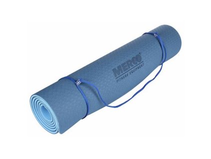 Yoga TPE 6 Double Mat podložka na cvičenie modrá-modrá varianta 40618