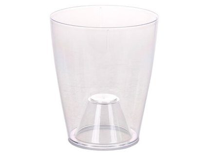 Ornella dekorativní květináč čirá průměr 11 cm