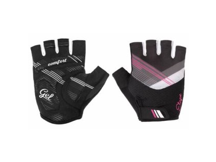 Liana cycling gloves black-pink clothing size M