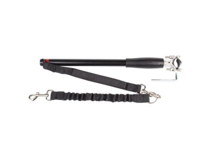 Bike Buddy vodící set na kolo pro psy barva černá