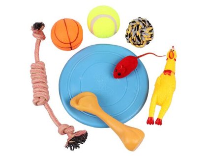 Happy Dog zestaw zabawek dla psów opakowanie 1 zestaw