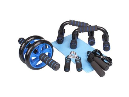 Bộ tập thể dục AB Four Set màu xanh