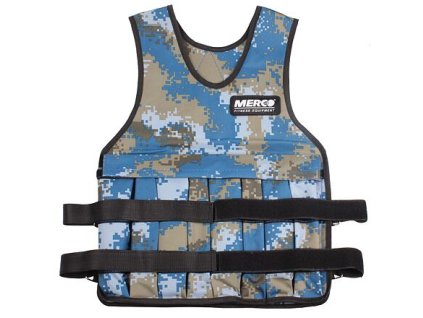 Kamizelka obciążająca Hercules 15 kg kolor st. niebieski