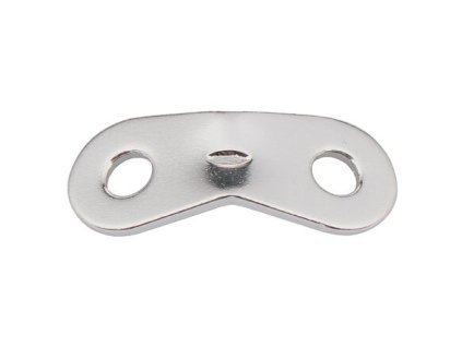 Kẹp mắt đôi cho dây lều gói bạc 1 chiếc