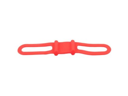 Fixer fixing strap for a bike red package 1 pc