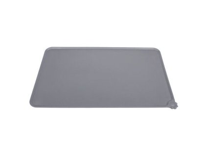 Paw Small mat for bowls gray pack of 1 pc