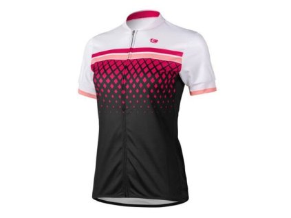 Quần áo đua xe đạp kim cương trắng hồng size L