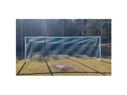 Fußball A11 M100 Fußballnetz weiß-grün Paket 1 Stk